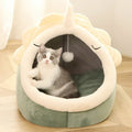 Dinosaur Pet House with Dangling Toy