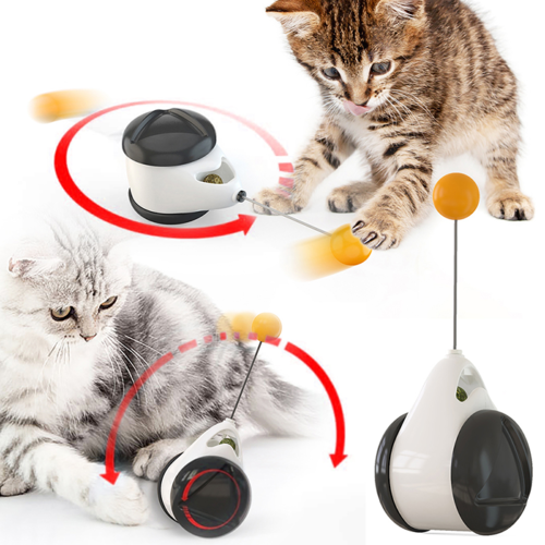Interactive Tumbler Wheel Cat Toy