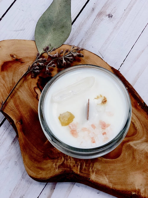 Space Clearing Candle – Organic Intention Candle