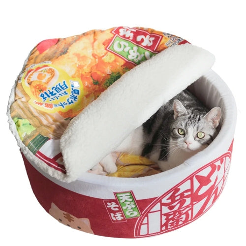 Ramen Bowl Pet Cushion Bed
