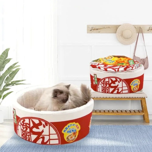 Ramen Bowl Pet Cushion Bed
